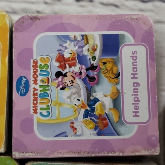 DISNEY Mickey Mouse Clubhouse Chubby First Baby Learning Book Set VGUC - Picture 12 of 16